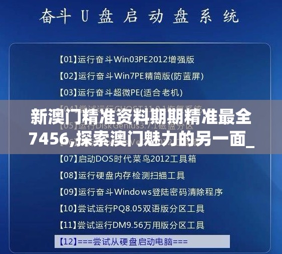 新澳门精准资料期期精准最全7456,探索澳门魅力的另一面_言情款.2.697