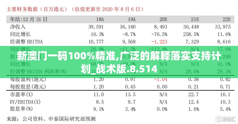 新澳门一码100%精准,广泛的解释落实支持计划_战术版.8.514