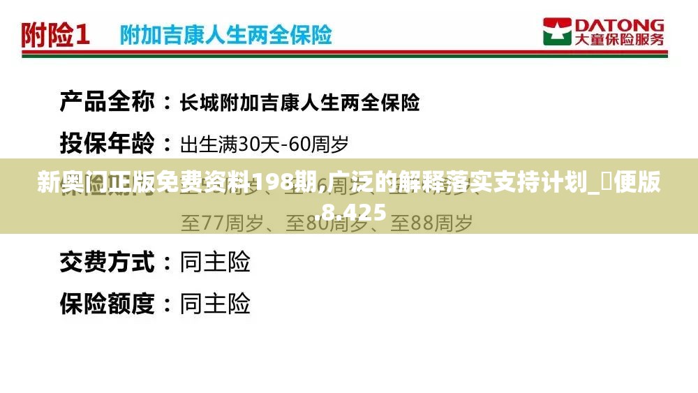 新奥门正版免费资料198期,广泛的解释落实支持计划_簡便版.8.425