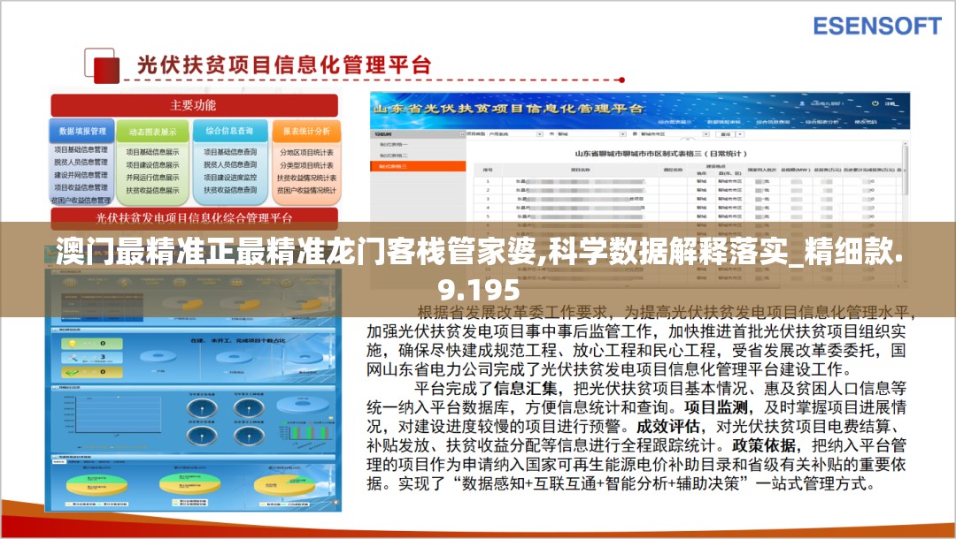 澳门最精准正最精准龙门客栈管家婆,科学数据解释落实_精细款.9.195