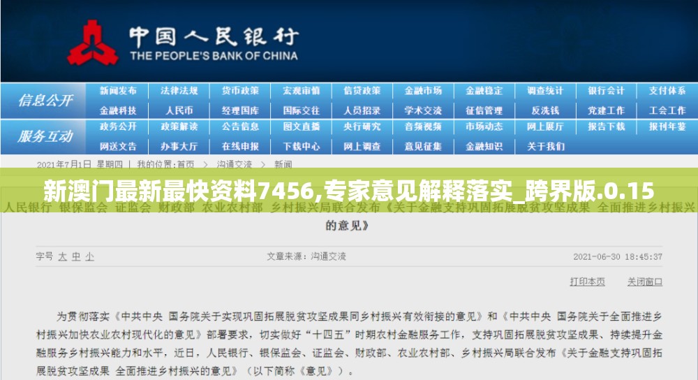新澳门最新最快资料7456,专家意见解释落实_跨界版.0.15
