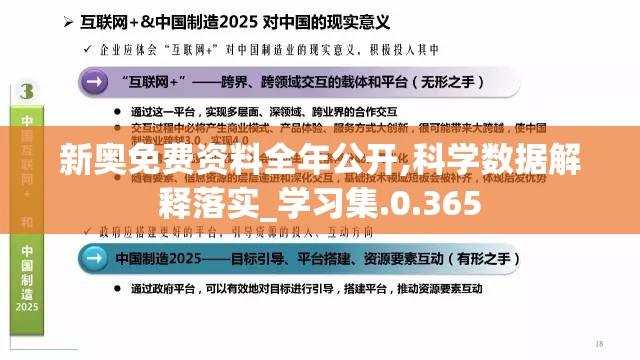 新奥免费资料全年公开,科学数据解释落实_学习集.0.365
