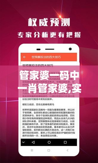 管家婆一码中一肖管家婆,实证数据解释落实_潮流版.2.67