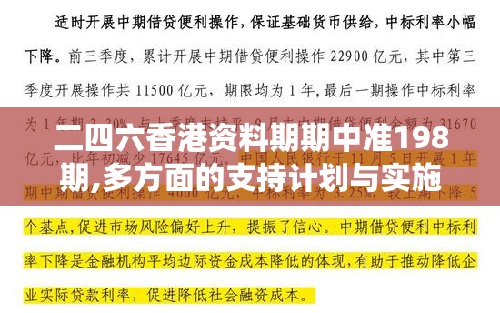 二四六香港资料期期中准198期,多方面的支持计划与实施_探险集.0.370