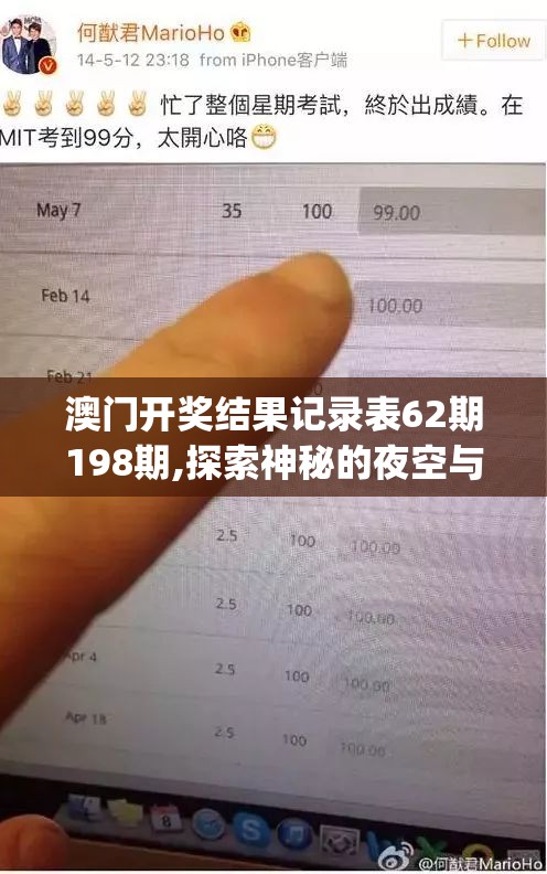 澳门开奖结果记录表62期198期,探索神秘的夜空与星辰_经典版Eleme.6.648