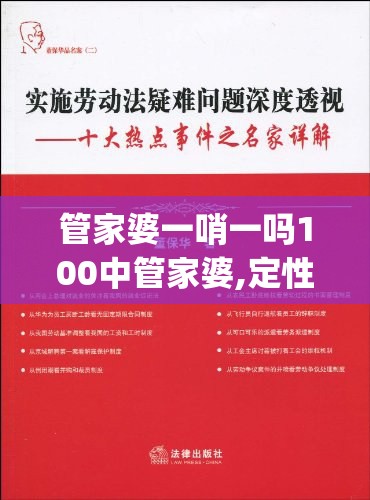 管家婆一哨一吗100中管家婆,定性分析解释落实_运动版.4.582