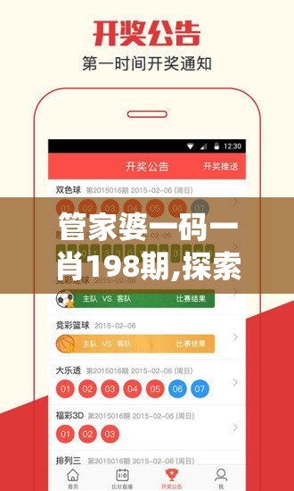 管家婆一码一肖198期,探索新兴旅游胜地的魅力_app0.27