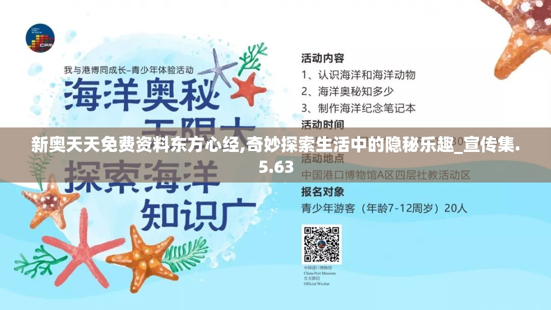 新奥天天免费资料东方心经,奇妙探索生活中的隐秘乐趣_宣传集.5.63