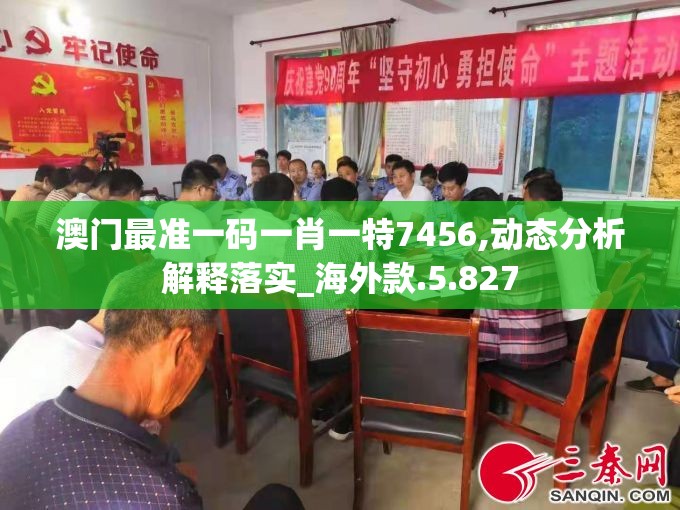 澳门最准一码一肖一特7456,动态分析解释落实_海外款.5.827