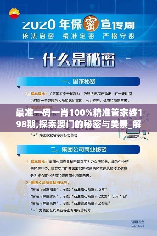 最准一码一肖100%精准管家婆198期,探索澳门的秘密与美景_解锁版.6.883