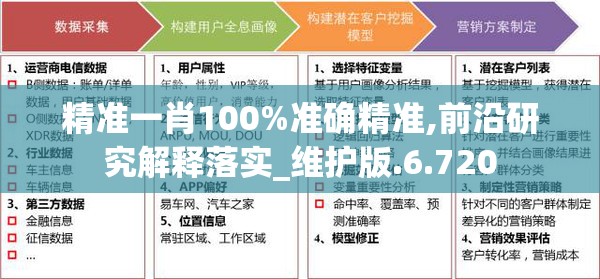精准一肖100%准确精准,前沿研究解释落实_维护版.6.720