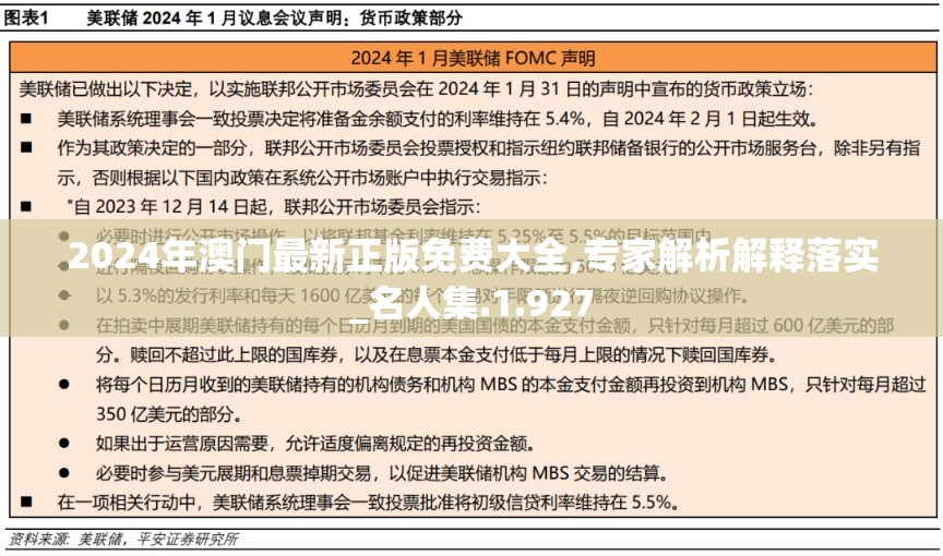 2024年澳门最新正版免费大全,专家解析解释落实_名人集.1.927