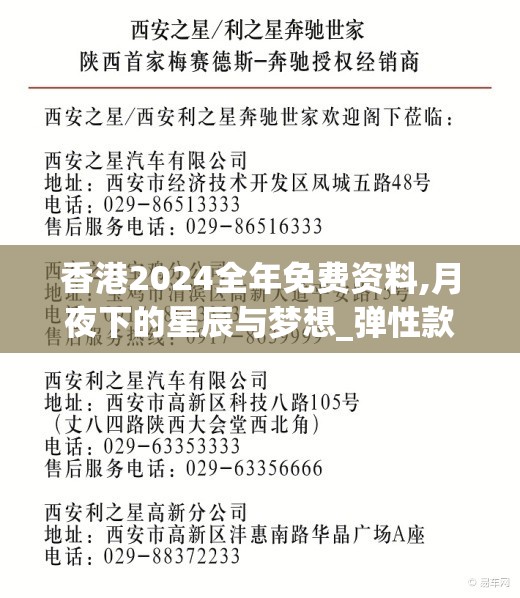 香港2024全年免费资料,月夜下的星辰与梦想_弹性款.1.408