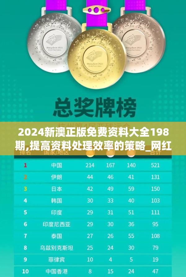 2024新澳正版免费资料大全198期,提高资料处理效率的策略_网红版Hdd.0.751