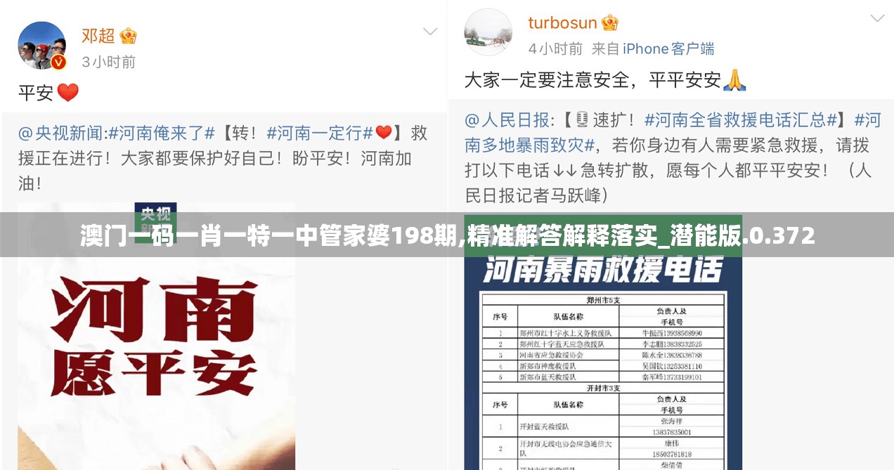 澳门一码一肖一特一中管家婆198期,精准解答解释落实_潜能版.0.372