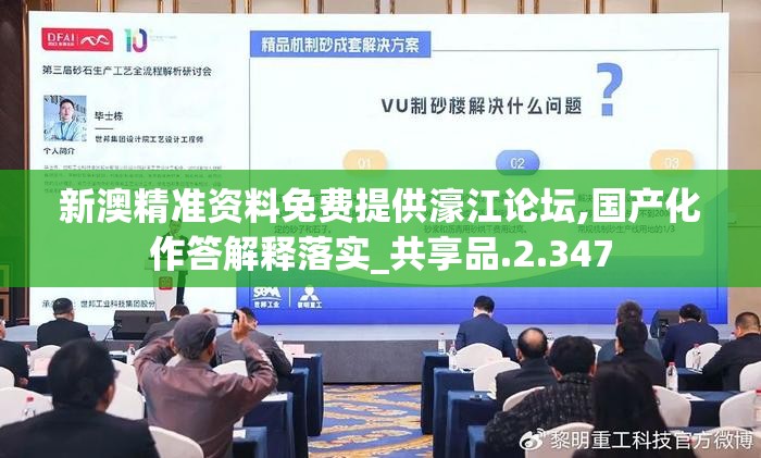 新澳精准资料免费提供濠江论坛,国产化作答解释落实_共享品.2.347