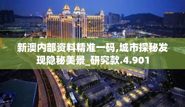 新澳内部资料精准一码,城市探秘发现隐秘美景_研究款.4.901