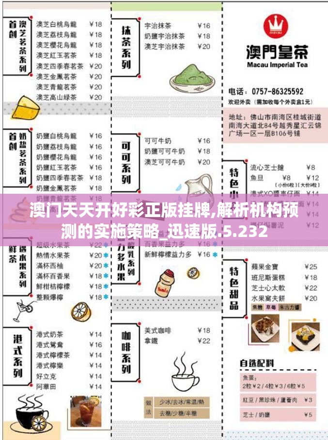 澳门天天开好彩正版挂牌,解析机构预测的实施策略_迅速版.5.232