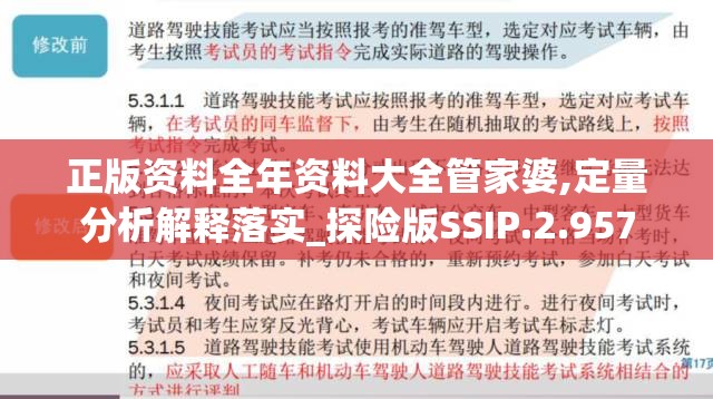 正版资料全年资料大全管家婆,定量分析解释落实_探险版SSIP.2.957