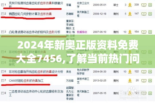 2024年新奥正版资料免费大全7456,了解当前热门问题的解答_限量款.8.473