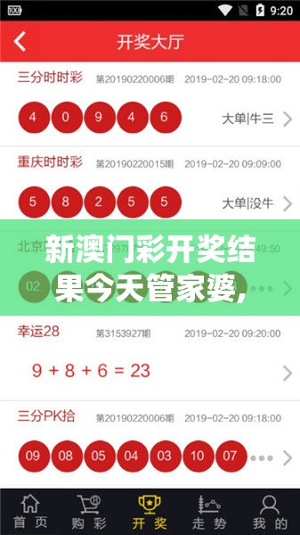 新澳门彩开奖结果今天管家婆,探索澳门的秘密与美景_iPhone6.285