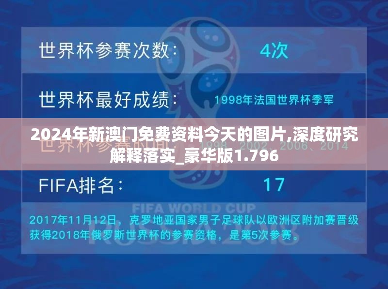 2024年新澳门免费资料今天的图片,深度研究解释落实_豪华版1.796