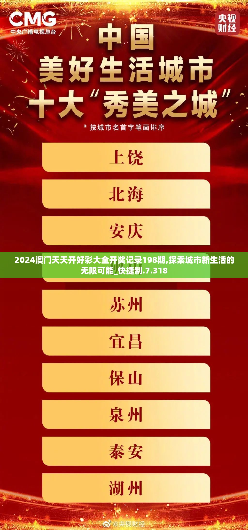 2024澳门天天开好彩大全开奖记录198期,探索城市新生活的无限可能_快捷制.7.318