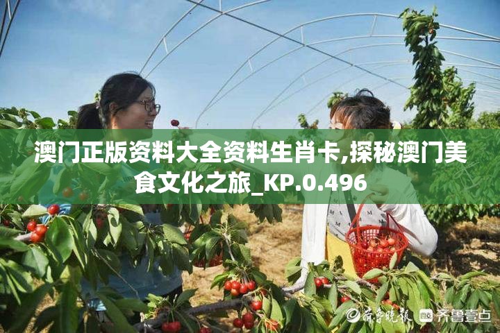 澳门正版资料大全资料生肖卡,探秘澳门美食文化之旅_KP.0.496