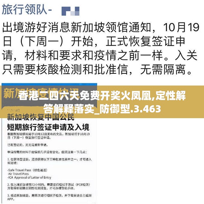 香港二四六天免费开奖火凤凰,定性解答解释落实_防御型.3.463
