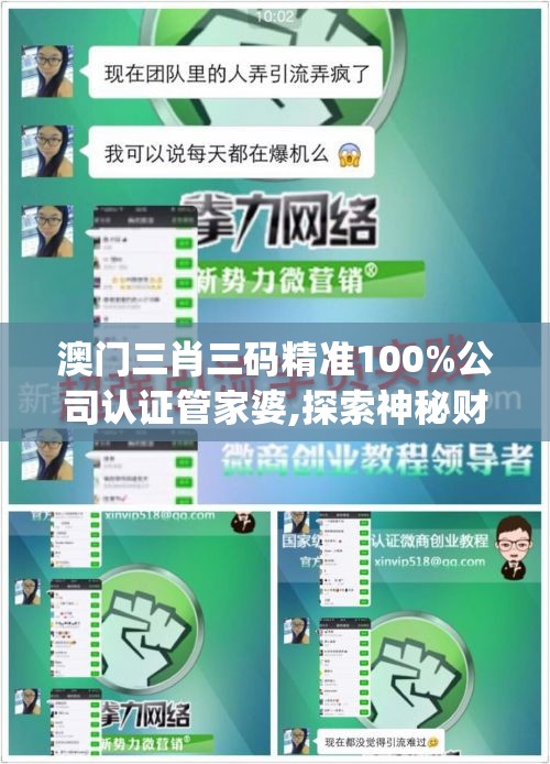 澳门三肖三码精准100%公司认证管家婆,探索神秘财富的秘密之旅_潮流版APP.0.308