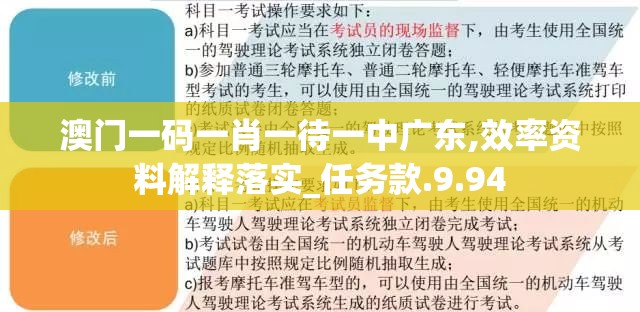 澳门一码一肖一待一中广东,效率资料解释落实_任务款.9.94