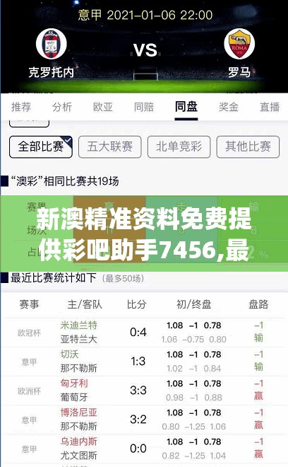新澳精准资料免费提供彩吧助手7456,最新分析解释落实_改制集.2.476
