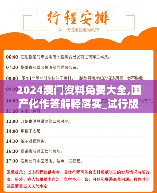 2024澳门资料免费大全,国产化作答解释落实_试行版.1.879