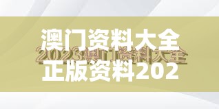 澳门资料大全正版资料2023年免费,综合研究解释落实_统筹版.9.783