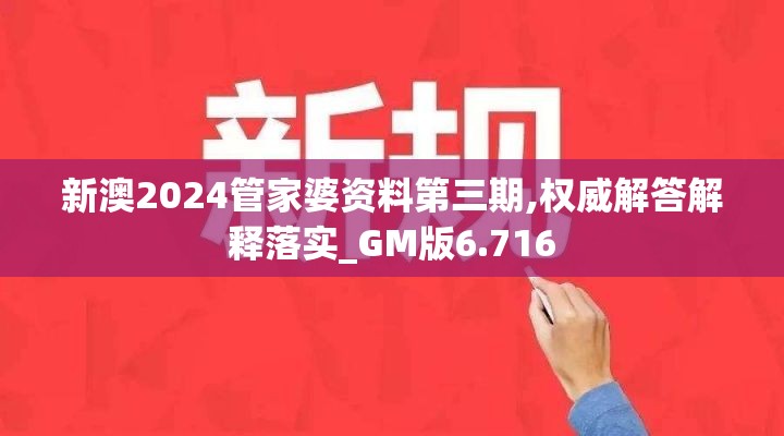 新澳2024管家婆资料第三期,权威解答解释落实_GM版6.716