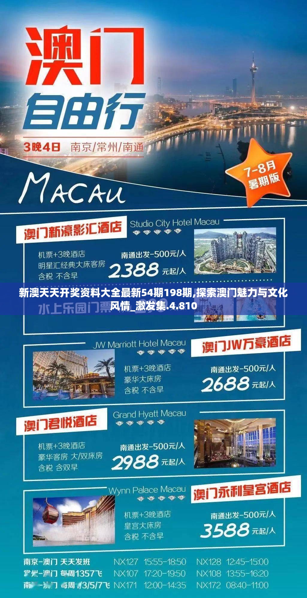 新澳天天开奖资料大全最新54期198期,探索澳门魅力与文化风情_激发集.4.810