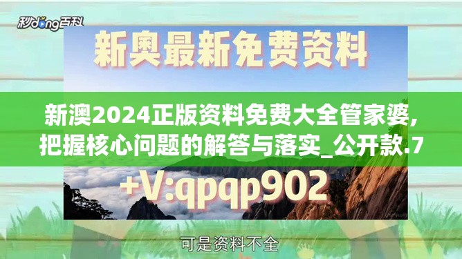 新澳2024正版资料免费大全管家婆,把握核心问题的解答与落实_公开款.7.838