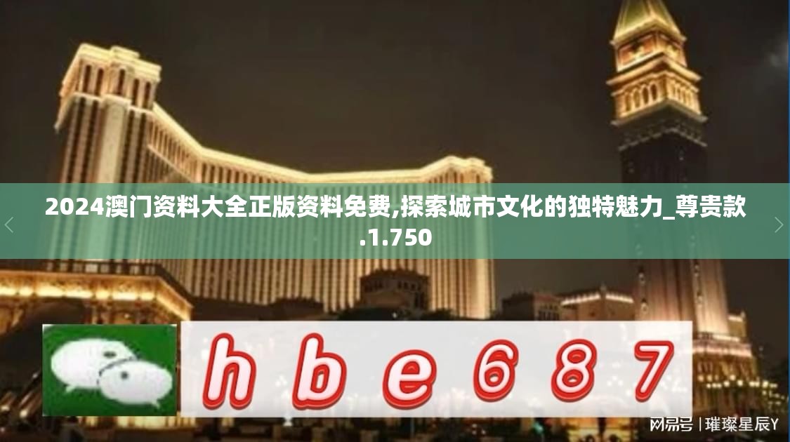 2024澳门资料大全正版资料免费,探索城市文化的独特魅力_尊贵款.1.750