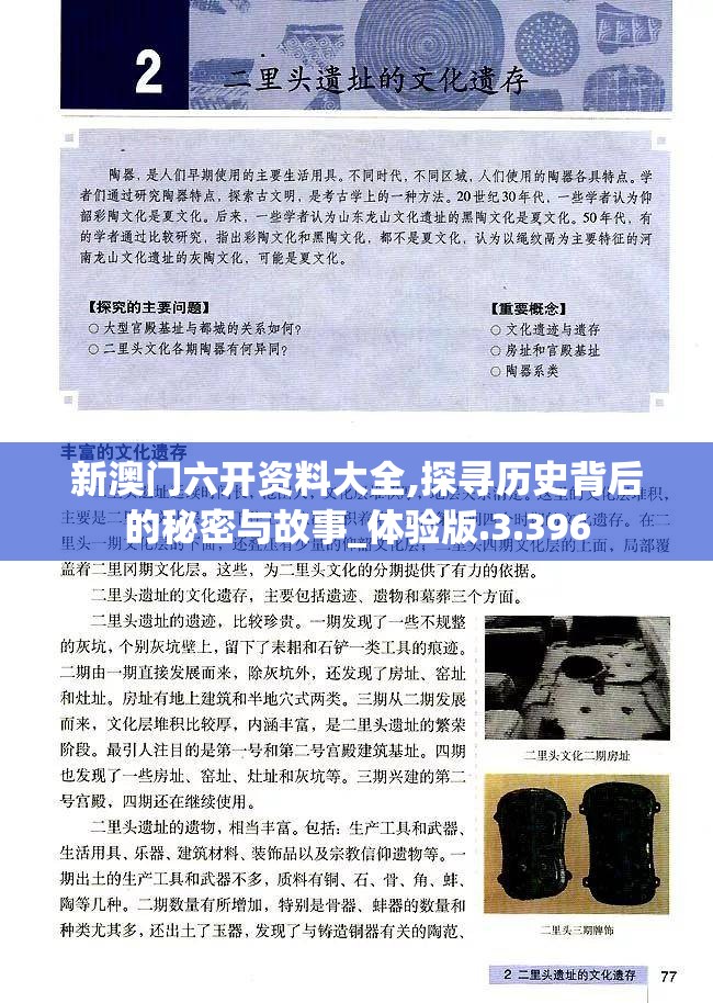 新澳门六开资料大全,探寻历史背后的秘密与故事_体验版.3.396