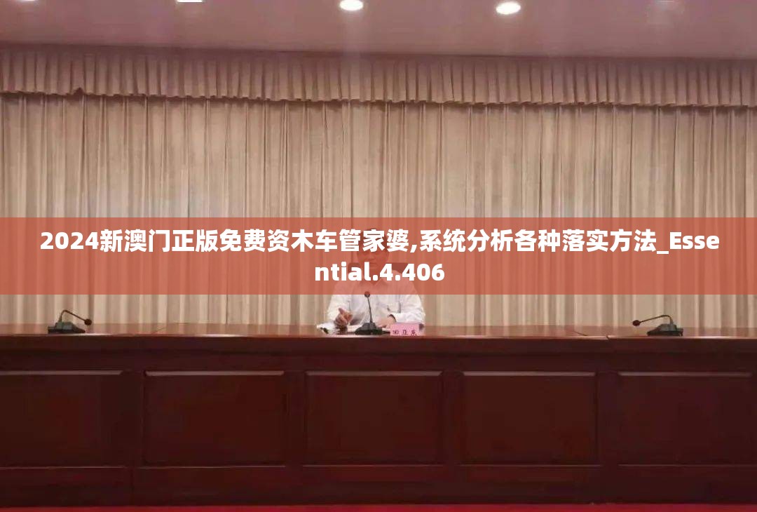 2024新澳门正版免费资木车管家婆,系统分析各种落实方法_Essential.4.406