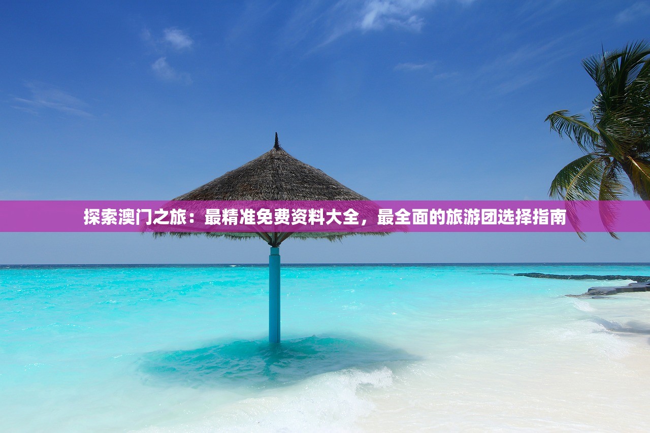 探索澳门之旅：最精准免费资料大全，最全面的旅游团选择指南