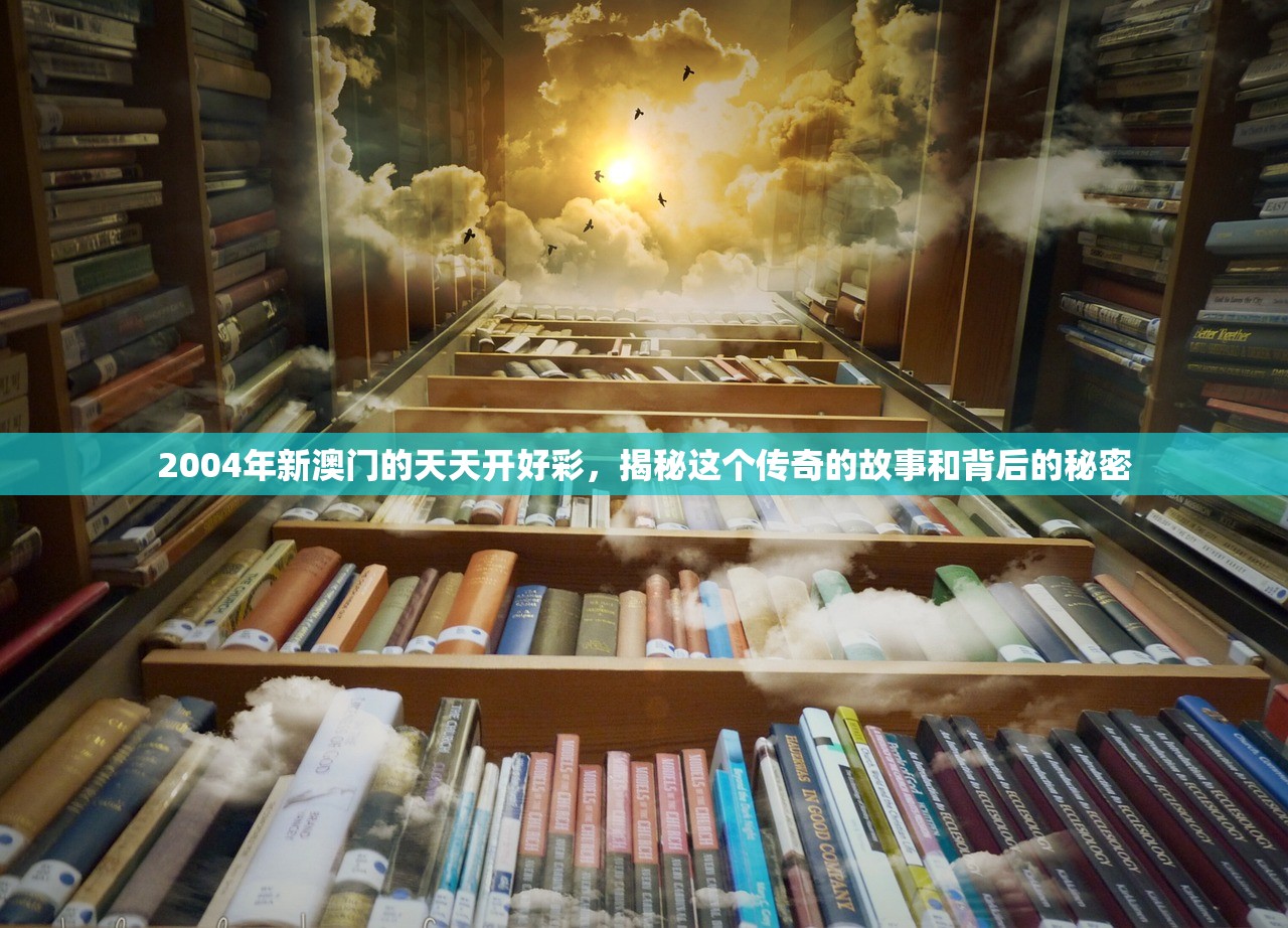 2004年新澳门的天天开好彩，揭秘这个传奇的故事和背后的秘密