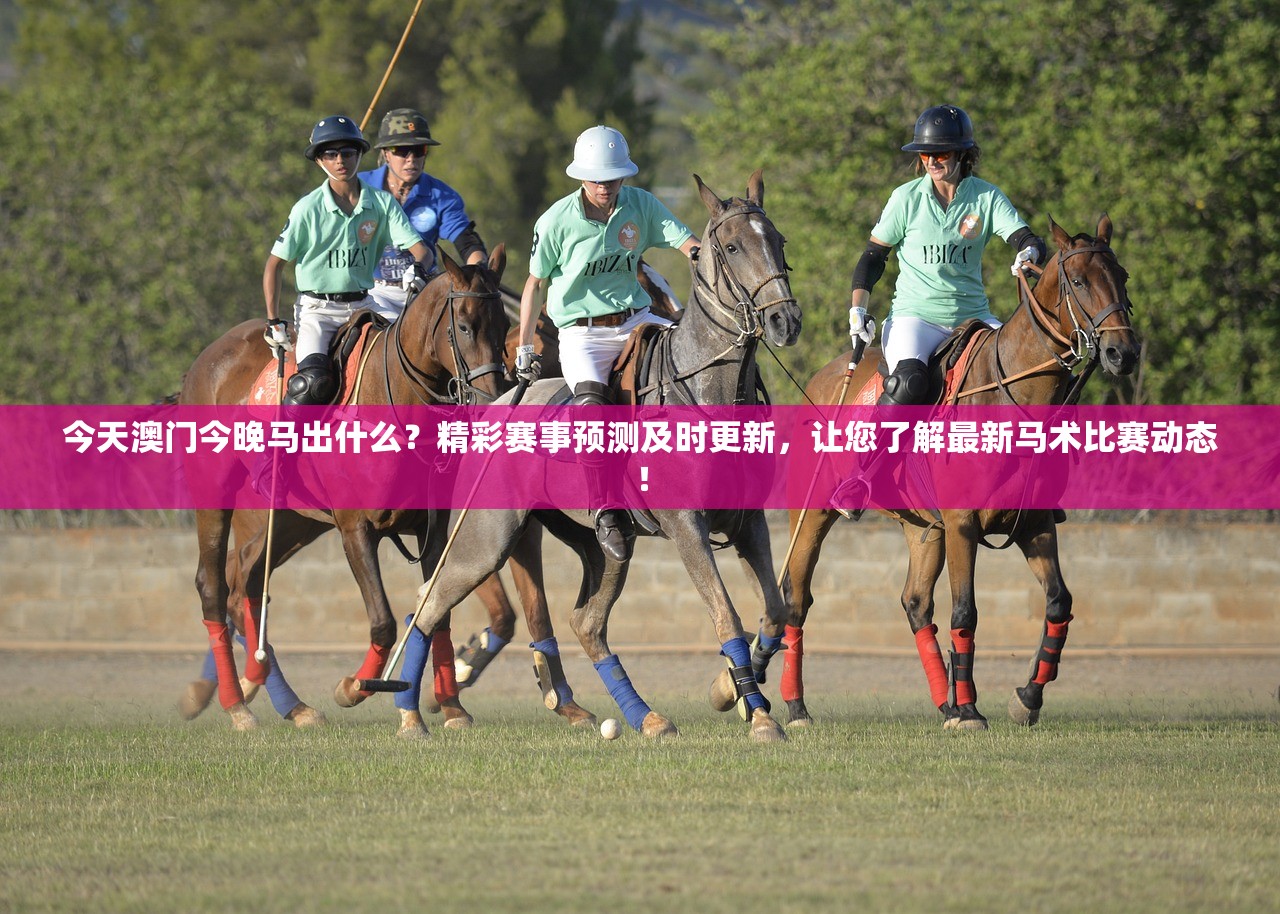 今天澳门今晚马出什么？精彩赛事预测及时更新，让您了解最新马术比赛动态！