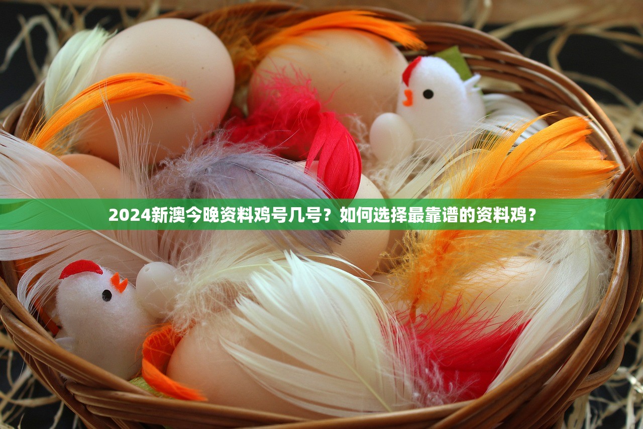 2024新澳今晚资料鸡号几号？如何选择最靠谱的资料鸡？