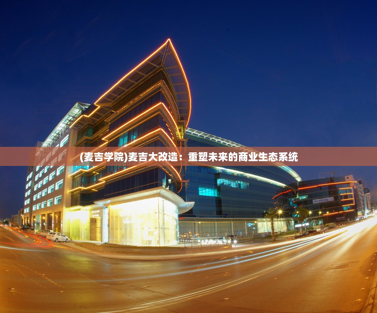 (麦吉学院)麦吉大改造：重塑未来的商业生态系统