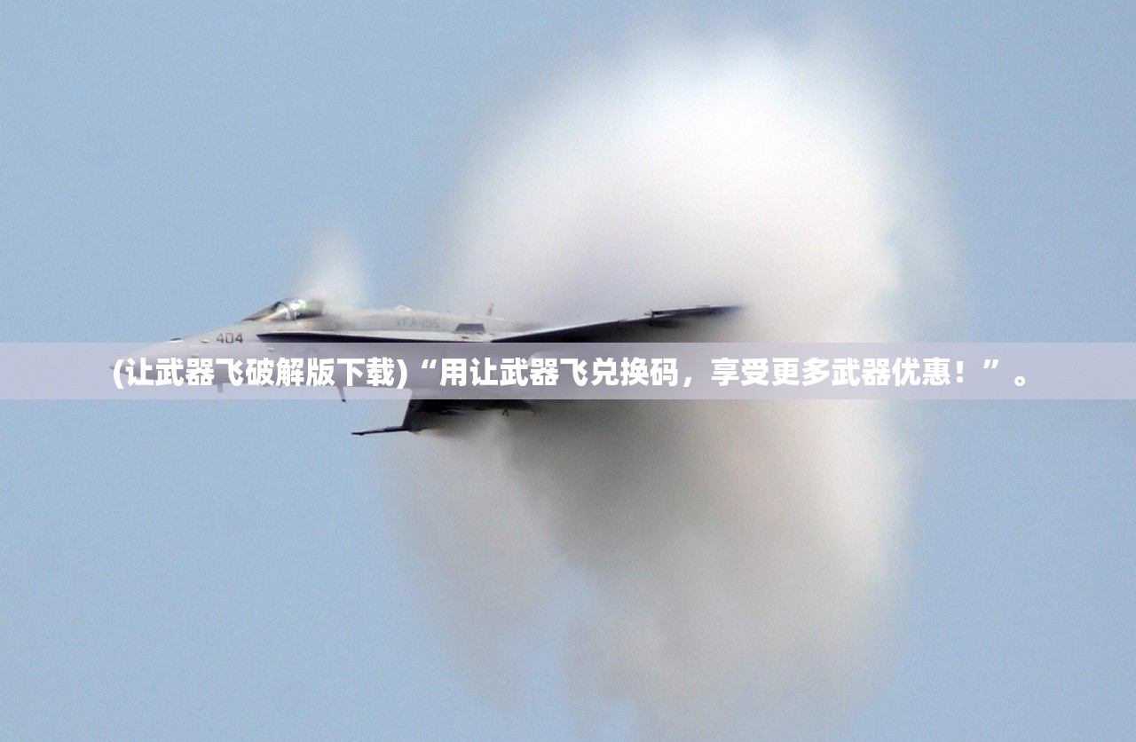 (让武器飞破解版下载)“用让武器飞兑换码，享受更多武器优惠！”。