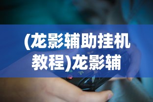 (龙影辅助挂机教程)龙影辅助官网，游戏玩家的最佳助手
