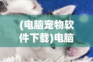 (电脑宠物软件下载)电脑宠物软件，虚拟伙伴的无限魅力与潜在挑战