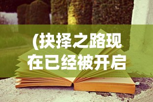 (抉择之路现在已经被开启了)抉择之路，开启未来无限可能
