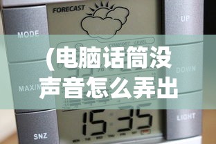 (电脑话筒没声音怎么弄出来)解决电脑话筒没声音的问题，实用指南与常见问答
